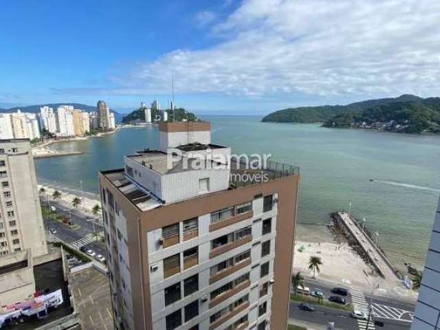 Apartamento 01 dormitório vista ao mar Gonzaguinha | SV