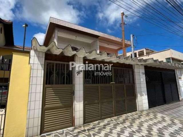 Casa sobrado | 03 dorm | 01 suite | 125m² | garagem para moto e carro | cidade nautica - são vicente