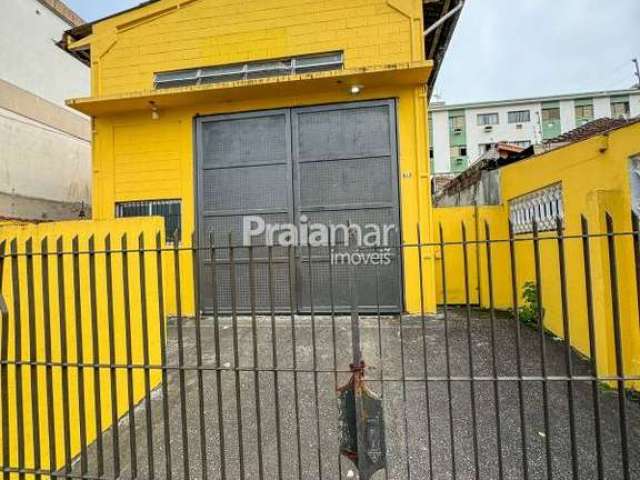 Galpão com pé direito alto entrada para caminhão | 500m² | 10x50 | centro - sv.