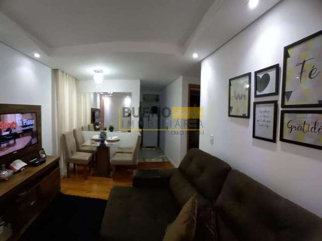 Lindo Apartamento 2 dormitórios, cozinha mobiliada, sala moderna sanca e piso vinílico, painel na p