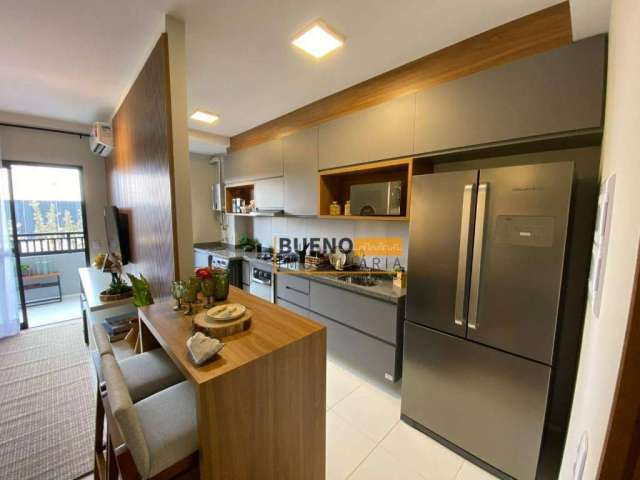 Apartamento com 3 quartos no Hm Maxi Santa Bárbara à venda, 82 m² por R$ 360.200 - Jardim Firenze - Santa Bárbara D'Oeste/SP