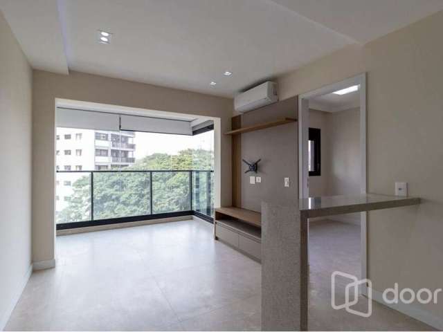 Apartamento com 1 quarto à venda na Avenida Açocê, 50, Indianópolis, São Paulo, 35 m2 por R$ 820.000