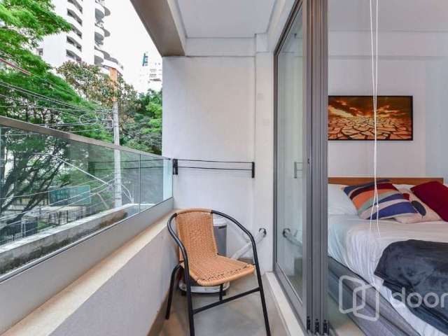 Apartamento com 1 quarto à venda na Rua Jacques Félix, 601, Vila Nova Conceição, São Paulo, 28 m2 por R$ 673.000