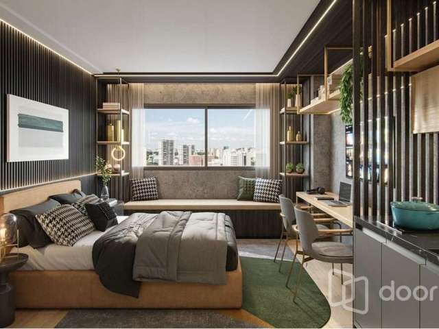 Apartamento com 1 quarto à venda na Rua do Estilo Barroco, 695, Santo Amaro, São Paulo, 25 m2 por R$ 445.000