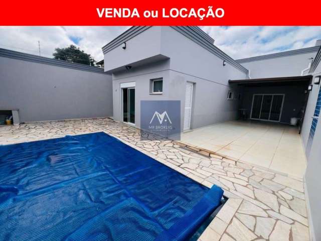 CASA TÉRREA VENDA ou LOCAÇÃO 04 DORMITÓRIOS C/ SUÍTE, 185 m² - JARDIM NOVO MUNDO - JUNDIAÍ/SP