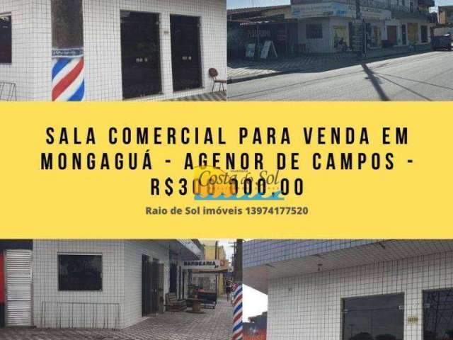 Salão à venda, 32 m² por R$ 300.000,00 - Agenor de Campos - Mongaguá/SP