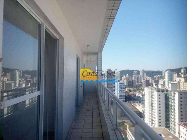 Cobertura com 2 dormitórios à venda, 141 m² por R$ 1.113.000,00 - Canto do Forte - Praia Grande/SP