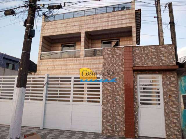 Casa com 3 dormitórios à venda, 140 m² por R$ 477.000,00 - Jardim Glória - Praia Grande/SP