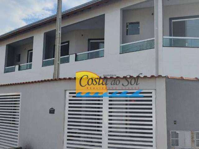 Casa com 1 dormitório à venda por R$ 270.000,00 - Jardim Samambaia - Praia Grande/SP