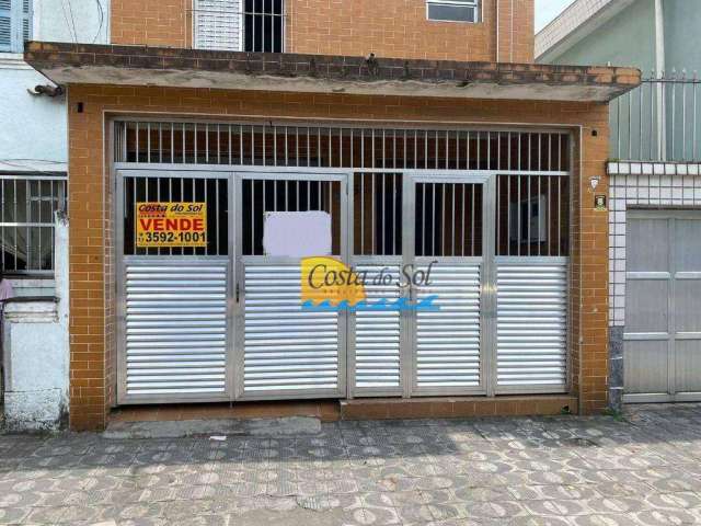 Sobrado com 3 dormitórios à venda, 155 m² por R$ 1.400.000,00 - Macuco - Santos/SP