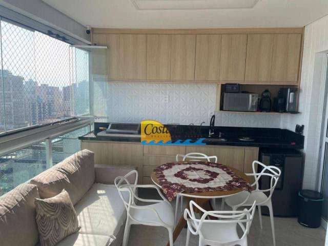 Apartamento com 4 dormitórios à venda, 151 m² por R$ 1.750.000,00 - Vila Guilhermina - Praia Grande/SP