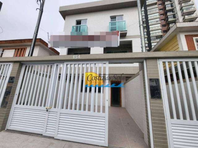 Casa com 3 dormitórios à venda, 92 m² por R$ 850.000,00 - Aparecida - Santos/SP