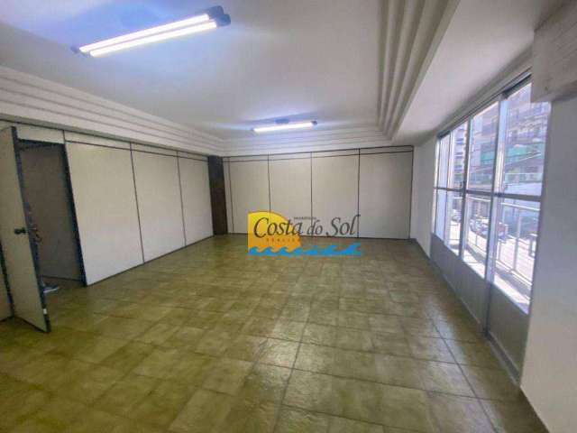 Sala para alugar, 298 m² por R$ 8.000,00/mês - Boqueirão - Praia Grande/SP