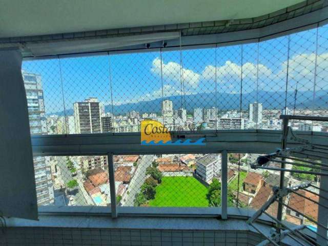 Apartamento com 3 dormitórios à venda, 160 m² por R$ 901.000,00 - Vila Caiçara - Praia Grande/SP