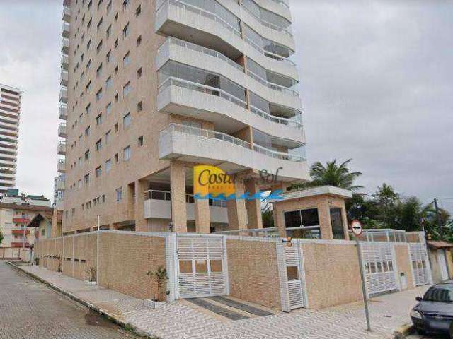 Apartamento com 4 dormitórios para alugar, 150 m² por R$ 4.000,00/mês - Aviação - Praia Grande/SP