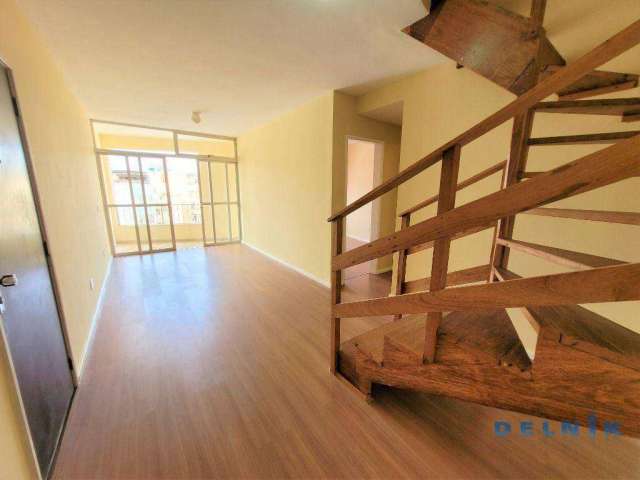 Apartamento, 107 m² - venda por R$ 630.000,00 ou aluguel por R$ 5.708,00/mês - Catete - Rio de Janeiro/RJ