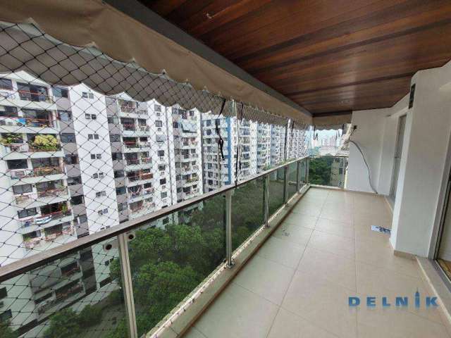 Apartamento com 3 dormitórios para alugar, 141 m² por R$ 5.100,01/mês - Grajaú - Rio de Janeiro/RJ