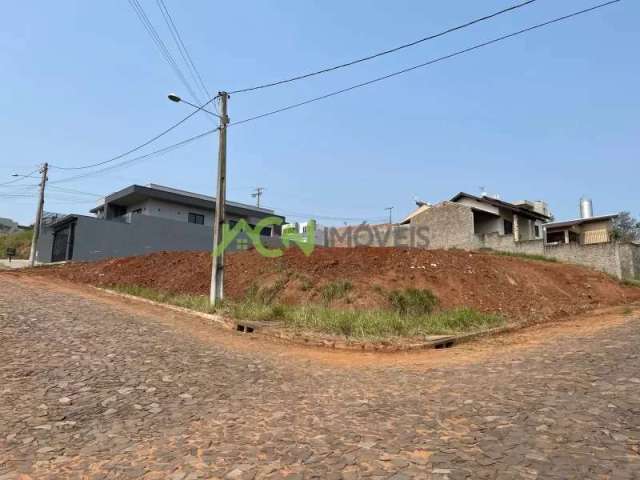 Terreno com 357,50m², em esquina, no bairro Bela Vista, Estância Velha