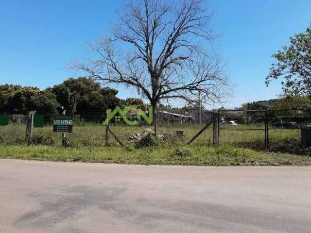 Terreno com 686,40m², frente para duas ruas, sendo a Av. 7 de Setembro, Centro, Estância Velha