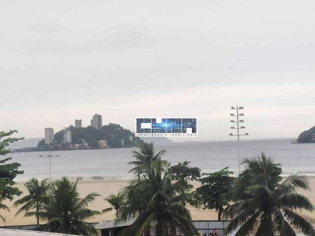 Apartamento de 1 DORMITÓRIOS FRENTE MAR na Praia do Gonzaguinha