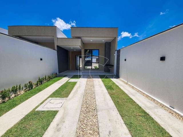 Casa Plana Solta, 112,83m², 3 Suítes, Coaçu, Eusébio/CE