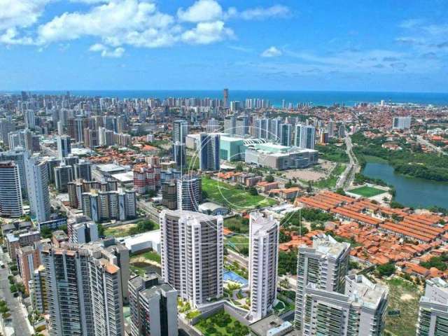 Apartamento com 3 dormitórios à venda por R$ 982.000,00 - Cocó - Fortaleza/CE