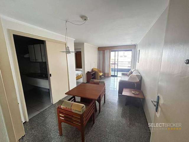 Cond. Spazzio Hotel Residence, Apartamento, 51,00m², 1 Quarto, Meireles, Fortaleza/CE