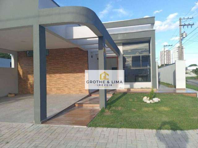 Linda Casa com 3 dormitórios à venda, 134 m² por R$ 740.000 - Condomínio Alphaville - Taubaté/SP