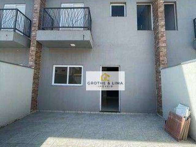 Sobrado com 2 dormitórios à venda, 74 m² por R$ 317.000 - Village das Flores - Caçapava/SP