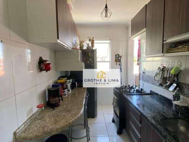 Apartamento com 2 dormitórios à venda, 54 m² por R$ 170.000,00 - Estiva - Taubaté/SP