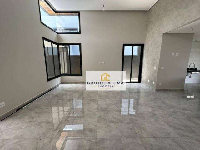 Novíssima casa térrea de 3 dormitórios, 1 suíte à venda, 150 m² - Condomínio Terras do Vale