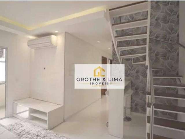 Apartamento Duplex com 3 dormitórios à venda, 154 m² por R$ 750.000,00 - Lavadouro de Areia - Taubaté/SP