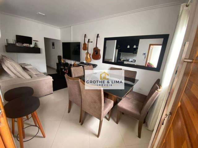 Casa com 2 dormitórios à venda, 71 m² por R$ 350.000 - Residencial Estoril - Taubaté/SP