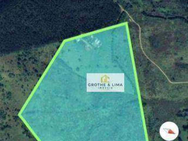 Área à venda, 510000 m² por R$ 10.200.000,00 - Aterrado - Lorena/SP