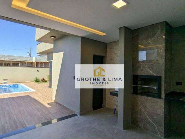 Casa térrea com mezanino de 3 dormitórios à venda, 190 m² - Condomínio Santa Monica