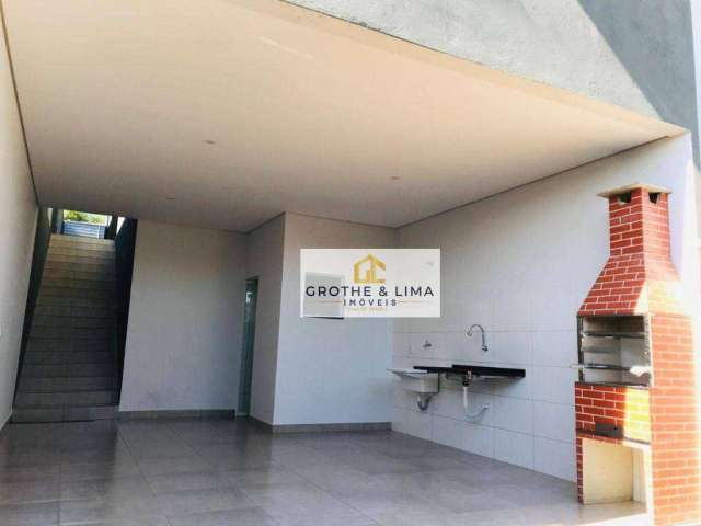 Casa com 2 dormitórios à venda, 95 m² por R$ 307.400 - Residencial Estoril - Taubaté/SP