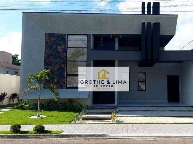 Casa com 3 dormitórios, 1 suíte à venda, 150 m² - Condomínio Terras do Vale - Caçapava/SP