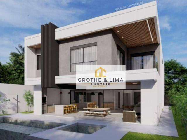 Casa com 4 dormitórios, 430 m² - venda por R$ 5.000.000,00 ou aluguel por R$ 26.050,00/mês - Condomínio Residencial Alphaville II - São José dos Campos/SP