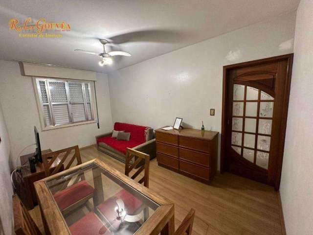 Apartamento com 1 dormitório para alugar por R$ 2.450,02/mês - Pompéia - Santos/SP