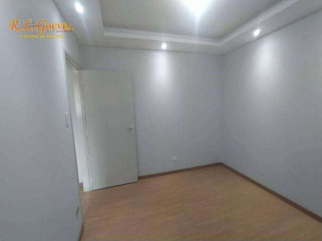 Excelente Apartamento com 1 dormitório, na Av. da praia,  para alugar, 45 m² por R$ 2.200/mês - José Menino - Santos/SP