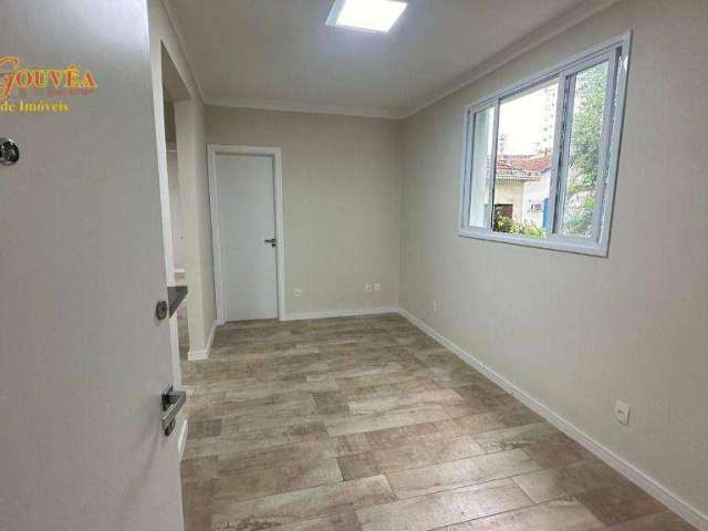 Apartamento com 2 dormitórios para alugar, 69 m² por R$ 2.500,02/mês - Marapé - Santos/SP