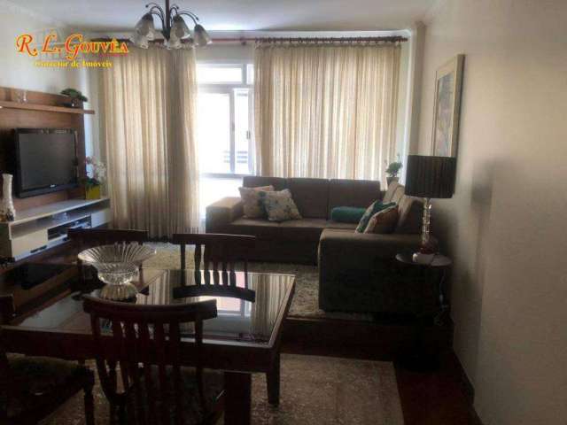 Apartamento com 3 dormitórios à venda por R$ 750.000 - José Menino - Santos/SP