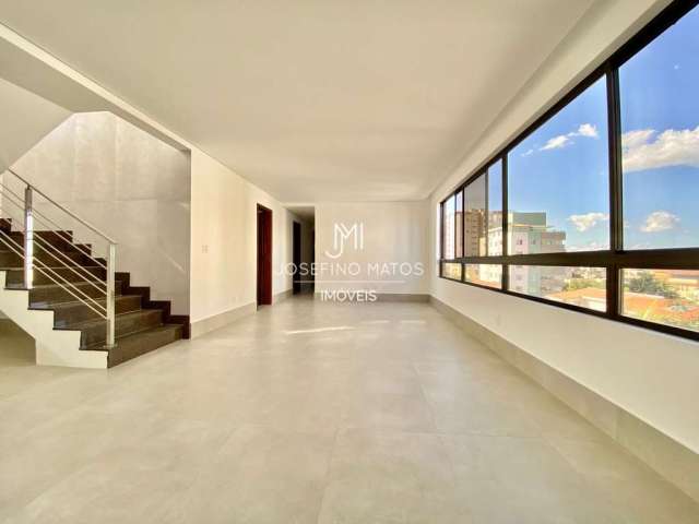 Apartamento Cobertura Duplex alto luxo à venda - 228m²- Liberdade-Pampulha-BH