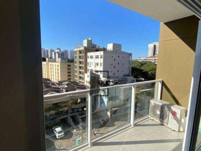 Apartamento com 1 dormitório para alugar, 38 m² por R$ 5.250,00/mês - Cambuí - Campinas/SP