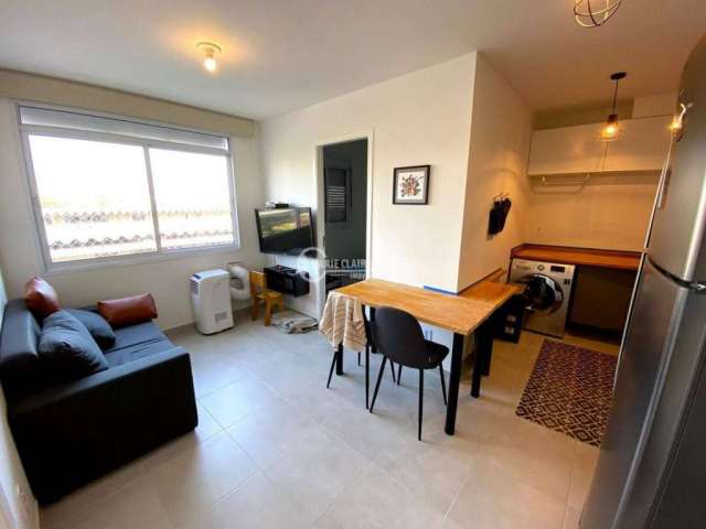 Apartamento 2 dorms. mobiliado completo Renda com renda mensal R$ 2.600,00