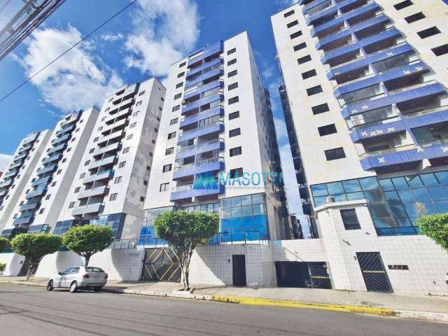 Apartamento com 2 dormitórios à venda, 75 m² por R$ 315.000,00 - Vila Assunção - Praia Grande/SP