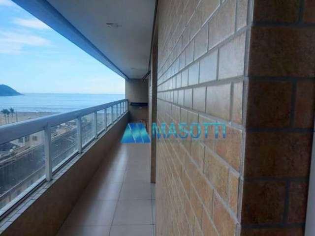 Apartamento 3 dormitórios sendo 2 Suites e 2 vagas de garagem  e Vista Mar- Boqueirão, Praia Grande/SP