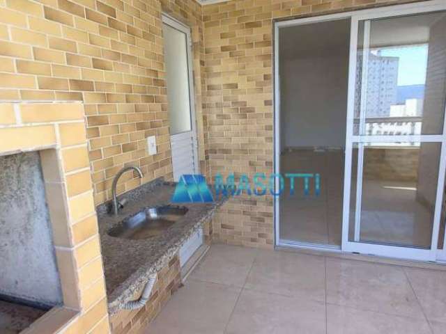 Apartamento À Venda com 2 Dormitórios sendo 1 Suíte, Varanda Gourmet e 1 Vaga de Garagem, Guilhermina - Praia Grande/SP