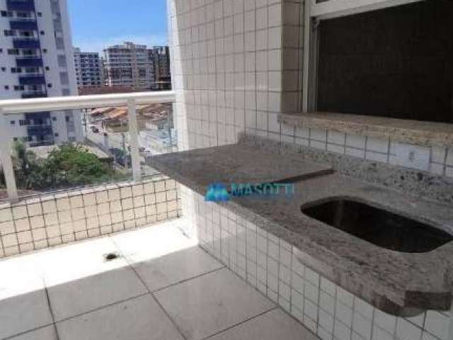 Apartamento com 2 dormitórios à venda, 70 m² por R$ 560.000,00 - Vila Guilhermina - Praia Grande/SP