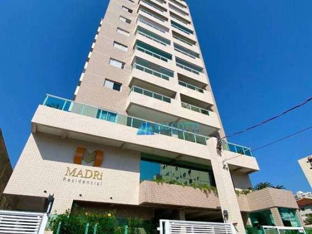 Apartamento com 2 dormitórios à venda, 77 m² por R$ 615.000,00 - Canto do Forte - Praia Grande/SP